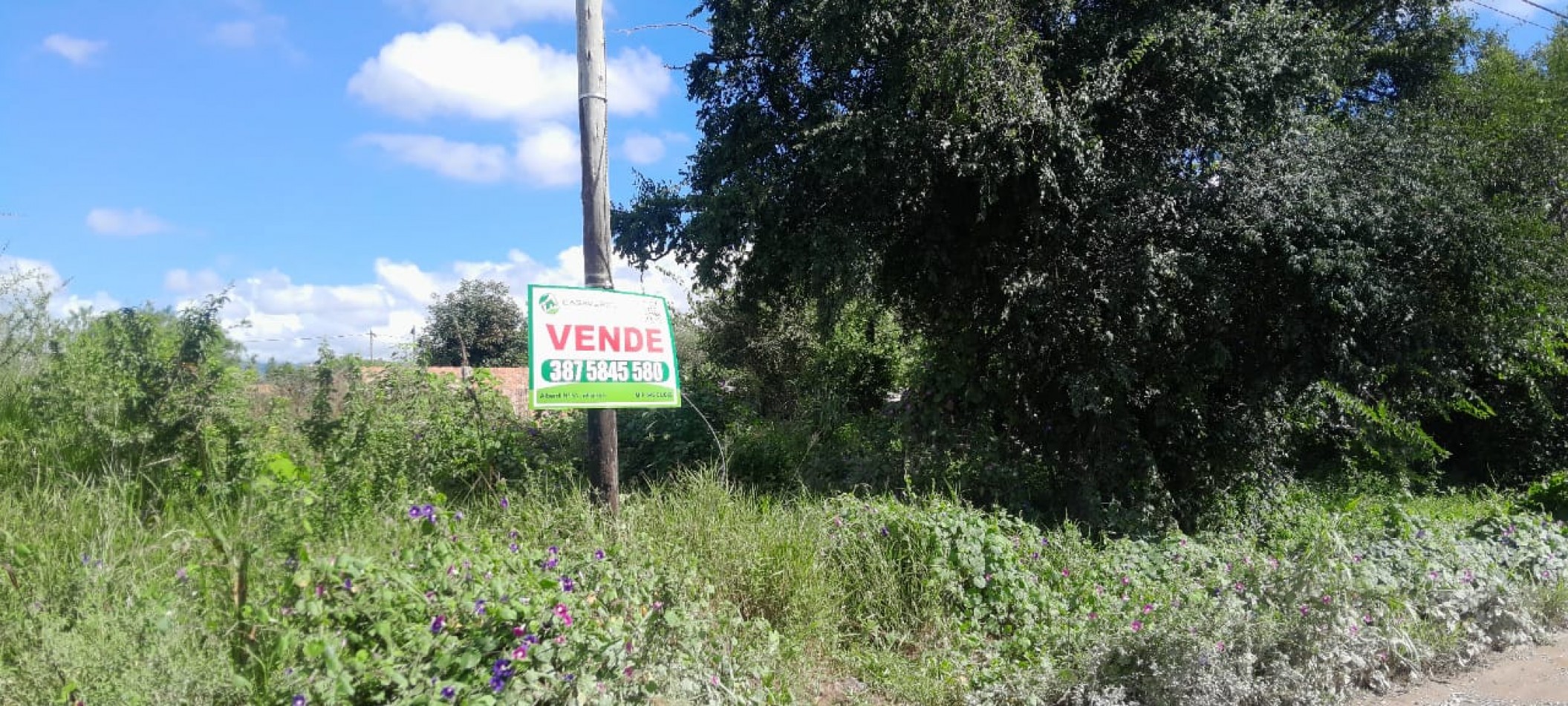 VENDO TERRENO BARRIO MIRACOLO
